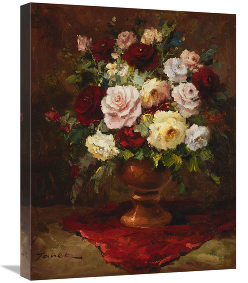 Global Gallery GCS-132558-1824-142 18 x 24 in. Classical Flower Arrang