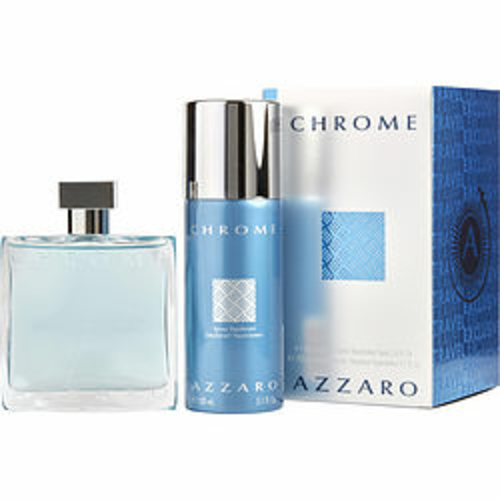 Azzaro 119153 5.1 oz Mens Chrome Eau De Toilette Spray & Free Deodoran