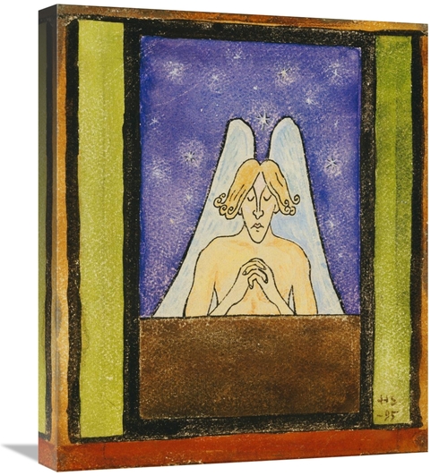 Global Gallery GCS-267300-22-142 22 in. Meditation Art Print - Hugo Si