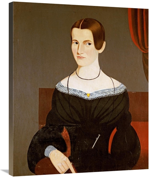 Global Gallery GCS-268059-36-142 36 in. Portrait of a Young Woman,