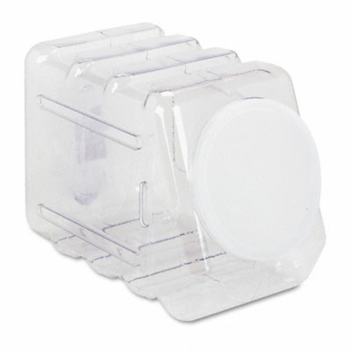 Pacon 27660 Interlocking Storage Container with Lid  Clear Plastic