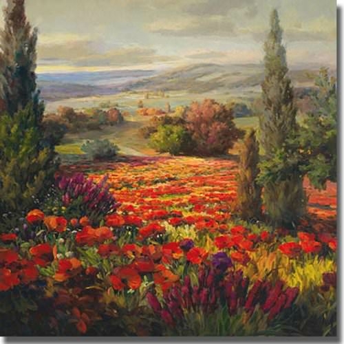 Artistic Home Gallery 3030AM583EG Fields of Bloom by Roberto Lombardi 