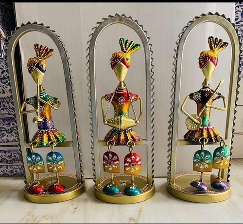 home decor Iron Handmade Decoration Showpiece Figurine Musicians