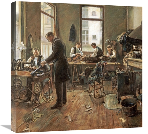 Global Gallery GCS-267671-22-142 22 in. The Tailors Art Print - Leon B