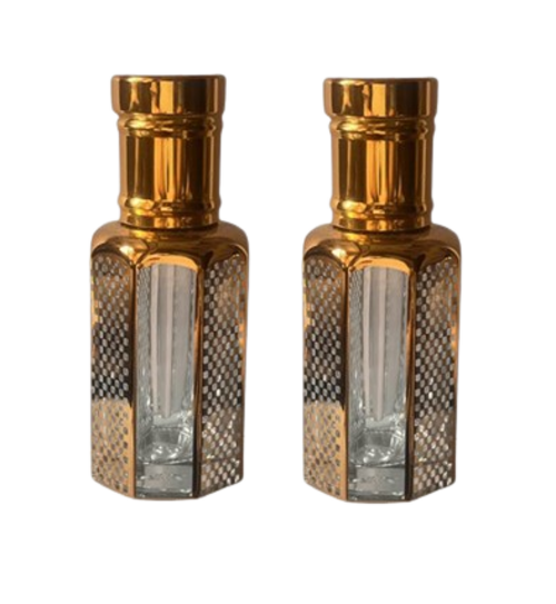 Pack Of Two White Oud Attar Perfume 12ml + 12ml