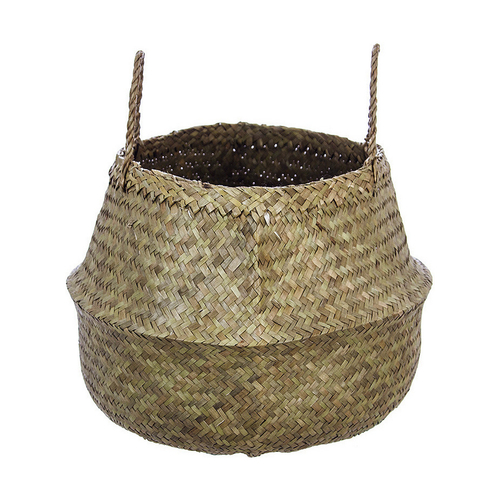 Basket Atmosphera Atlantic Foldable Natural wicker (43,5 x 29 cm) 43,5