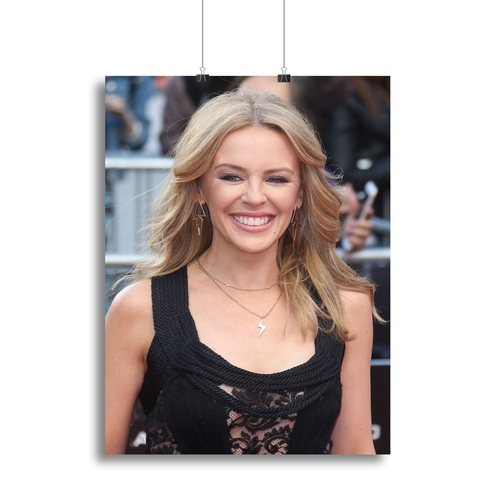 Kylie Minogue 2015 Canvas Print or Poster