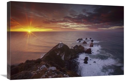 Global Gallery GCS-453542-2030-142 20 x 30 in. Nugget Point Lighthouse