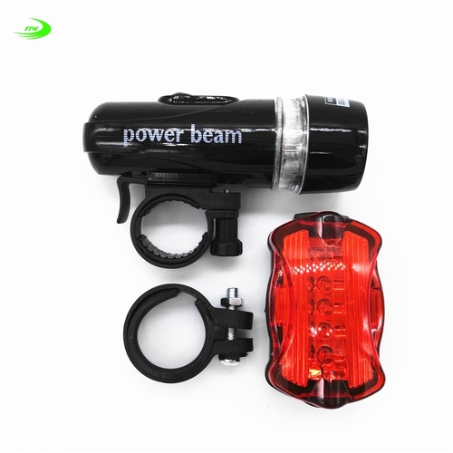 Waterproof Bike Bicycle Lights 5 LEDs Bike Bicycle