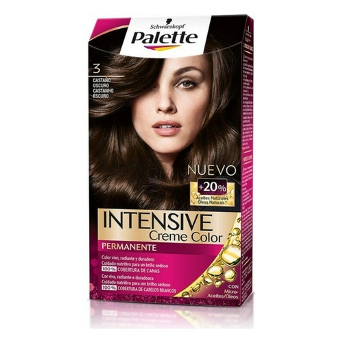 Permanent Dye Palette Schwarzkopf Dark Brown N 3