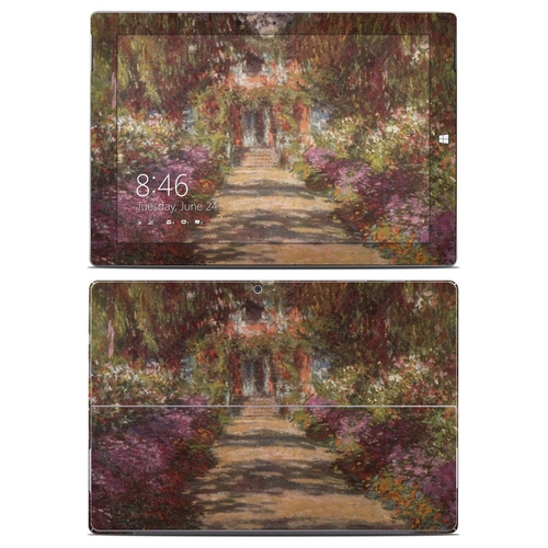 DecalGirl MIS3-MON-GGIVERNY Microsoft Surface 3 Skin - Monet - Garden 