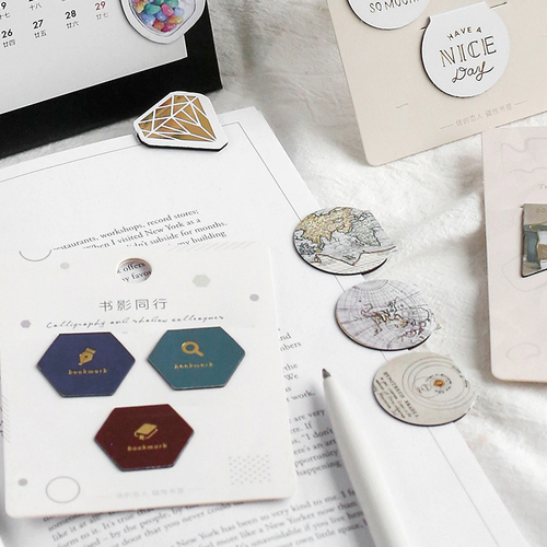 3PCS/Pack Cute Planet Book Diamond Small