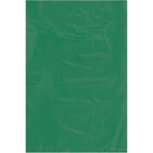 Box Partners PB440G 6 x 9 in. 2 Mil Green Flat Poly Bags - Pack of 100