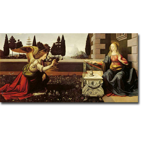 Artistic Home Gallery 1224AM534SAG Annunciation by Leonardo da Vinci P