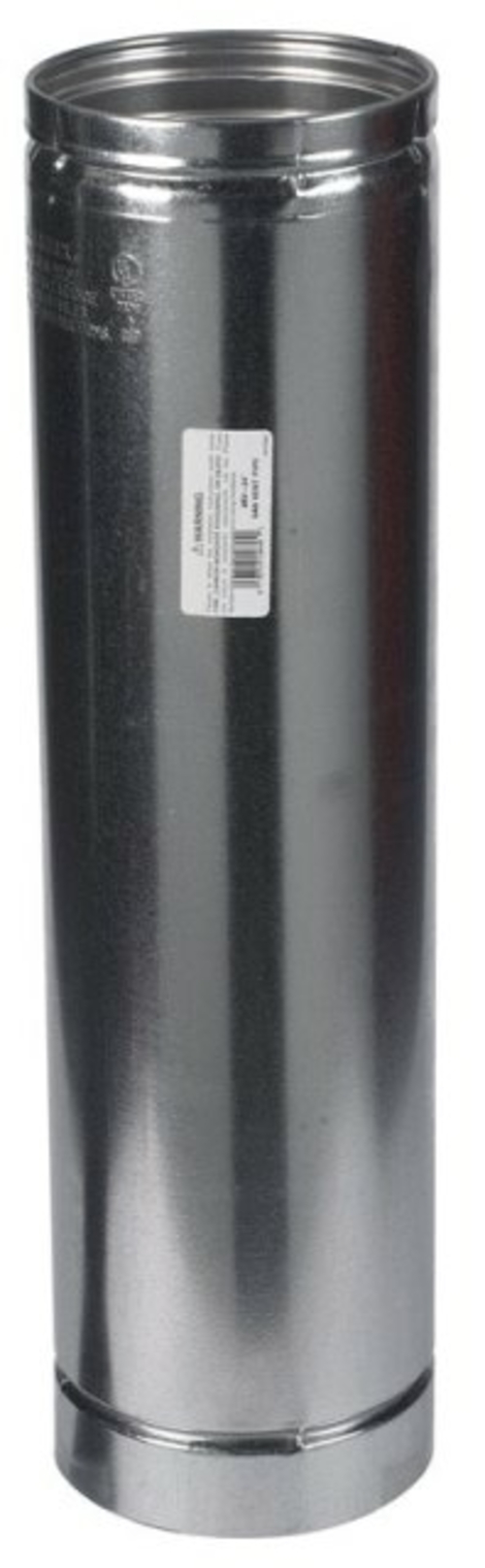 Selkirk 186024 Round Gas Vent Pipe  6 in. x 2 ft. - pack of 2