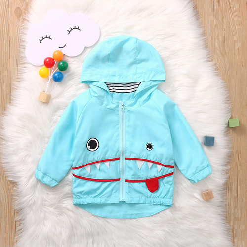 Toddler Kids Girls Boy Cartoon Jacket Hooded