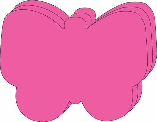 Creative Shapes Etc SE-9805 10 x 8 in. Single Color Super Cut-Out,