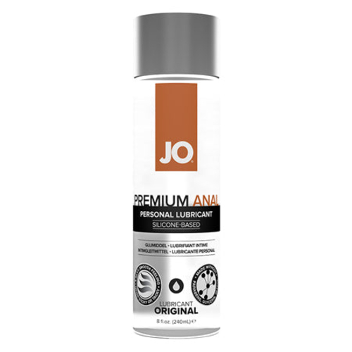 JO Premium Anal Original Silicone-Based Lubricant 8 oz.