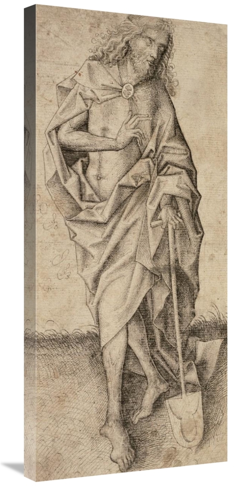 Global Gallery GCS-456186-36-142 36 in. Christ As the Gardener Art Pri