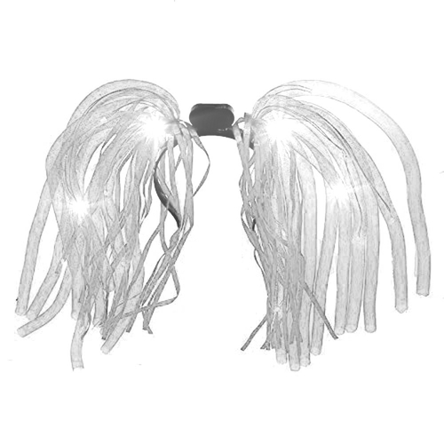 Blinkee 5000000 White LED Noodle Headband Flashing Dreads