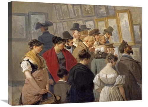 Global Gallery GCS-267411-30-142 30 in. At the Exhibition Art Print - 