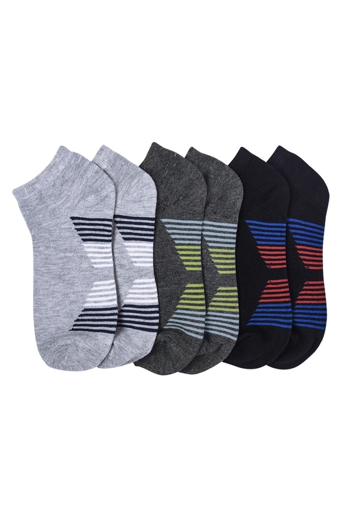 Kids' Spandex Socks with Design (size 4-6)