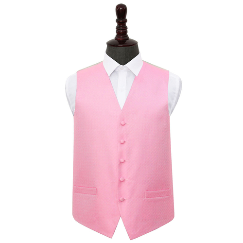 Greek Key Waistcoat - Baby Pink, 46'