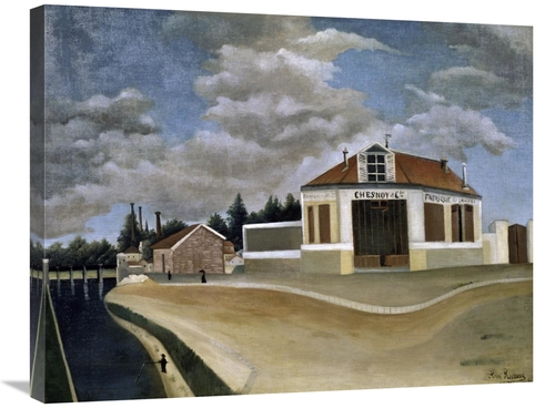 Global Gallery GCS-279892-30-142 30 in. The Chair Factory Art Print - 