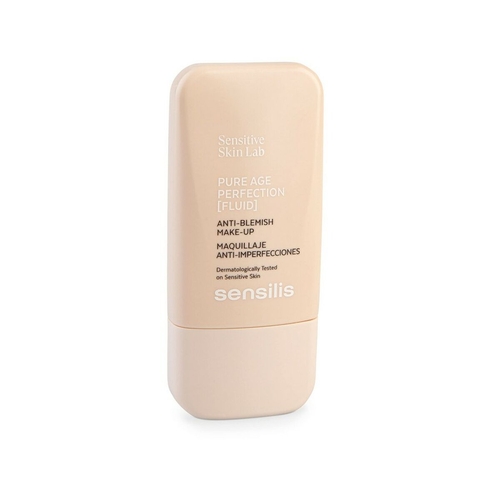 Crème Make-up Base Sensilis Pure Age Perfection 02-sand
