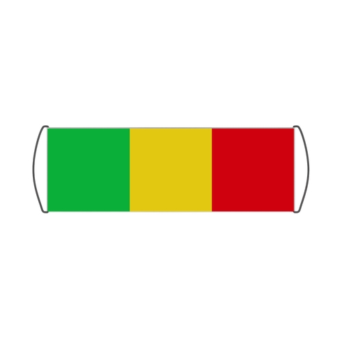 Bannière de défilement Drapeau du Mali