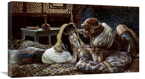 Global Gallery GCS-280490-30-142 30 in. Samson & Delilah Art Print - J