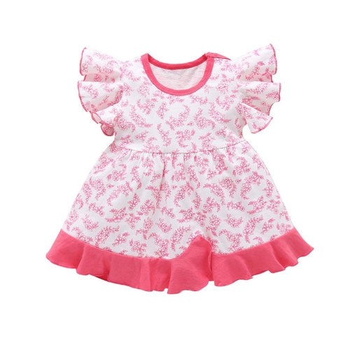 Summer Newborn Kids Baby Girls Angel Clothes Cute