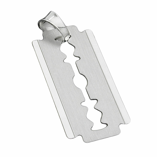 pendant razor-blade silver 925