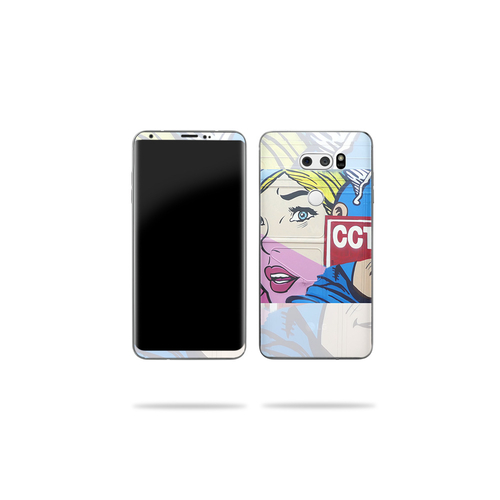 MightySkins LGV30-Train Graffiti Skin for LG V30 - Train Graffiti