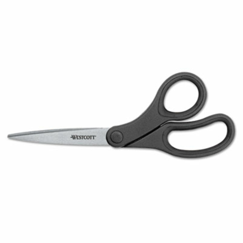 Acme United 15582 KleenEarth Basic Plastic Handle Scissors- 7 in. Leng