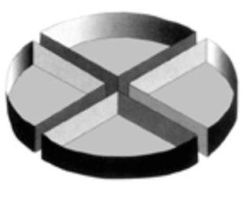 Creative Displays 4949 49 in. Dia. Full Round Tray