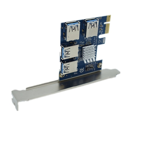 Pcie Express 1x to 4-port USB3.0 Extender