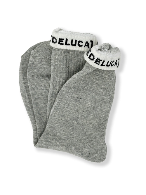 Terry Ankle Socks - Gray