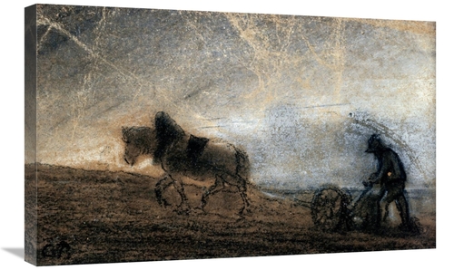 Global Gallery GCS-279426-30-142 30 in. Plowman Art Print - Camille Pi