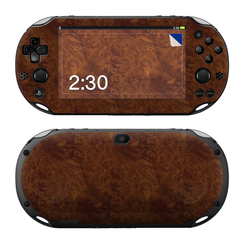DecalGirl PSV2-DKBURL Sony PS Vita 2000 Skin - Dark Burlwood