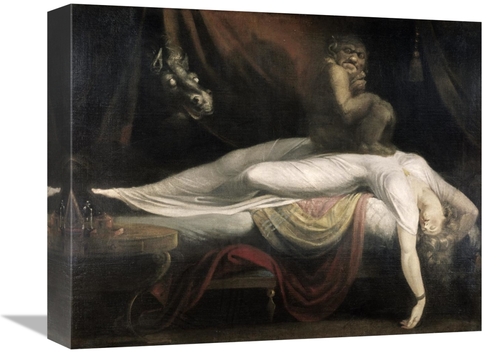 Global Gallery GCS-282109-16-142 16 in. The Nightmare Art Print - Henr