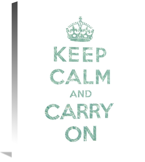 Global Gallery GCS-371975-2024-142 20 x 24 in. Keep Calm & Carry on - 