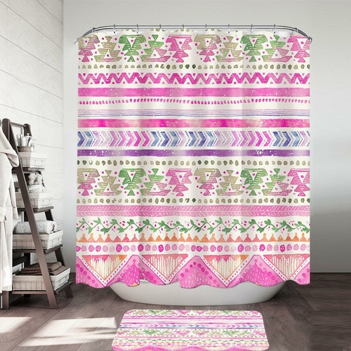 Pinkish Vibes Shower Curtain