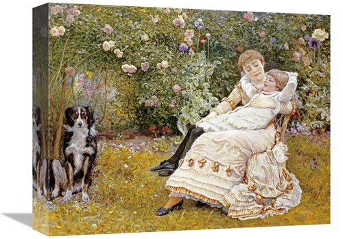 Global Gallery GCS-268170-16-142 16 in. Pleasant Hours Art Print - Edw