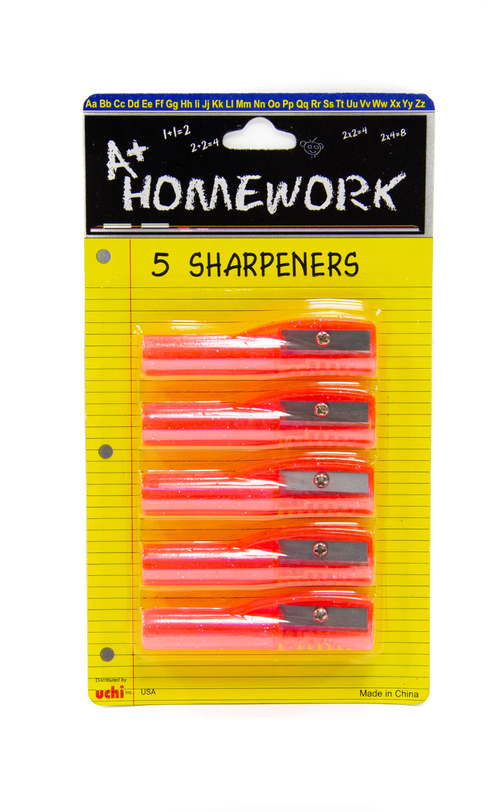 Pencil Sharpeners - 5 count