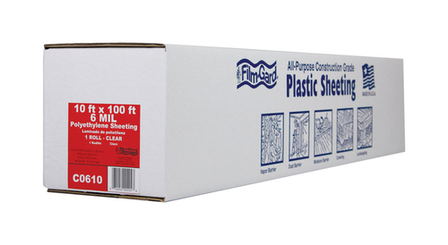 Berry Plastics 626033 6 mil 10 x 100 ft. Film Polyethylene Sheeting - 