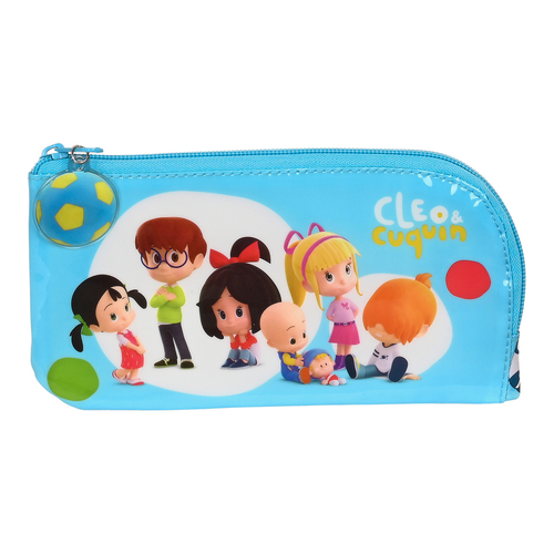 School Case Cleo & Cuquin Good Night Blue (23 x 11 x 1 cm)