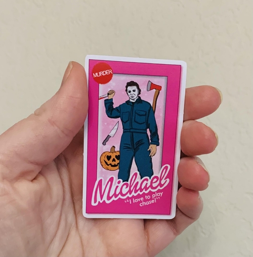 Michael Horror Doll- Horror Dolls Stickers/Magnet