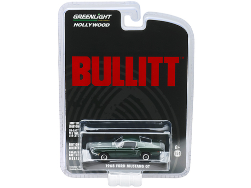 1968 Ford Mustang GT Fastback Green \Bullitt\" (1968) Movie 1/64