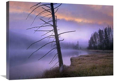 Global Gallery GCS-396370-2432-142 24 x 32 in. Yellowstone Lake, Y